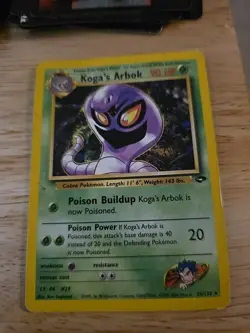 Pokemon Card - Koga's Arbok Gym Challenge 1st Edition 25/132 Rare - Image 2