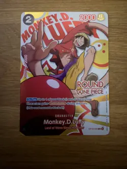 Monkey D. Luffy - One Piece x Round 1 Promo Card - OP16-095 - ENGLISH - NM - Image 1