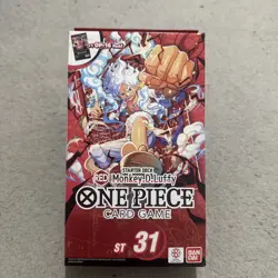 ONE PIECE Card Game Starter Deck ST-31 Red Monkey D. Luffy English Brand new - Image 1