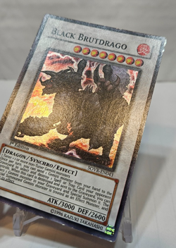 Black Brutdrago SOVR-EN043 Super Rare 1st Edition Yugioh 7703 - Image 3