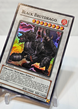 Black Brutdrago SOVR-EN043 Super Rare 1st Edition Yugioh 7703 - Image 4