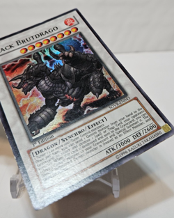 Black Brutdrago SOVR-EN043 Super Rare 1st Edition Yugioh 7703 - Image 5