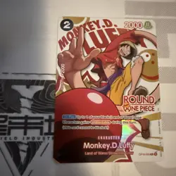 Monkey D. Luffy One Piece Card Game Round 1 English Promo - Image 3