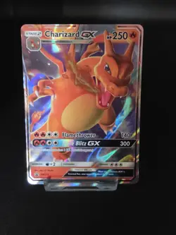 Pokemon TCG Charizard GX SM211 Hidden Fates Holo Promo Card M/Nm Condition - Image 2