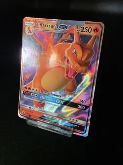 Pokemon TCG Charizard GX SM211 Hidden Fates Holo Promo Card M/Nm Condition - Image 3