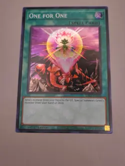 One For One - Super Rare 1st Edition RA03-EN056 - NM - YuGiOh - Image 2