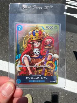 Monkey D Luffy P-043 Promo 2023 Weekly Shonen Jump Japanese ONE PIECE Card Game - Image 1