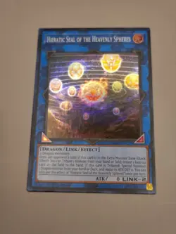 Yugioh! Hieratic Seal of the Heavenly Spheres - RA02-EN039 - Super Rare - 1st Ed - Image 2