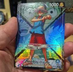 BANDAI One Piece Card Game Monkey D. Luffy OP16-022 Leader Foil ENG 5000 - Image 2