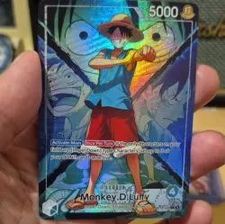 BANDAI One Piece Card Game Monkey D. Luffy OP16-022 Leader Foil ENG 5000 - Image 3