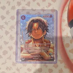 Bandai One Piece Card Game Portgas D. Ace ST15-005 Foil 6000 Power Cost 5 - Image 1