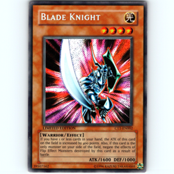 Yugioh Blade Knight CT1-EN002 Limited Edition Secret Rare Holo - NM 💎 - Image 1