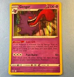 The Pokemon Company Gengar 057/198 Holo Rare Chilling Reign EN 2021 HP 130 - Image 1