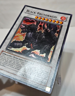 Black Brutdrago SOVR-EN043 Super Rare 1st Edition Yugioh 7702 - Image 2