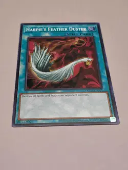 HARPIE'S FEATHER DUSTER SUPER RARE EGO1-EN022 MINT/NM YUGIOH - Image 1