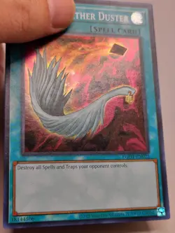 HARPIE'S FEATHER DUSTER SUPER RARE EGO1-EN022 MINT/NM YUGIOH - Image 3