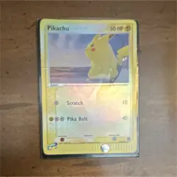 The Pokemon Company Pikachu 72/100 Sandstorm Reverse Holo 50 HP English Common - Image 1