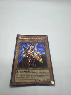 Yugioh Breaker the Magical Warrior MC2-EN002 Limited Edition Secret Rare Played - Image 1