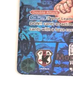 One Piece Card Monkey D. Luffy OP13 118 SEC Comipara Samurai Blue Collaboration - Image 4