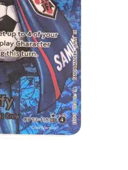 One Piece Card Monkey D. Luffy OP13 118 SEC Comipara Samurai Blue Collaboration - Image 5