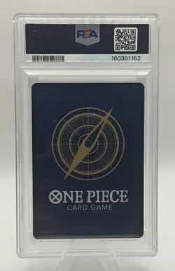 2025 One Piece Monkey D. Luffy OP11 SEC Alt Art #118 Secret Rare PSA 10 Gem Mint - Image 3
