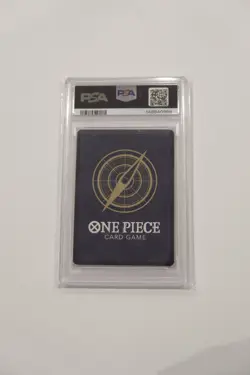 2025 One Piece Japanese ST21-014 Monkey D Luffy Promo Magazine Vol.20 PSA 9 - Image 2
