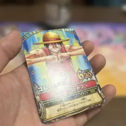 ONE PIECE Card Monkey D. Luffy Gum-Gum Pistol One Piece Berry Match C001 - Image 3