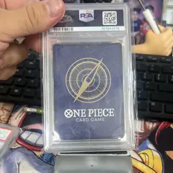 Monkey D. Luffy OP11-058 Treasure Rare Holo PSA Graded EN 2025 One Piece - Image 3