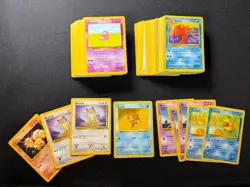 1999 Pokemon Vintage WOTC 130 Card Lot Shadowless Non Holo Card LP MP - Image 1