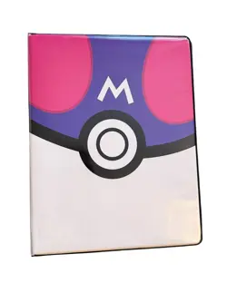 Pokemon Card Lot 44 Cards w/ Master Ball Binder - Image 1