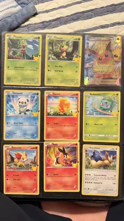 Pokemon Card Lot 44 Cards w/ Master Ball Binder - Image 3