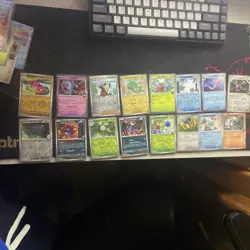 Destined Rivals Reverse / Rare Holo Pokemon Card Lot NM & Sleeved 16 Total Cards - Image 1