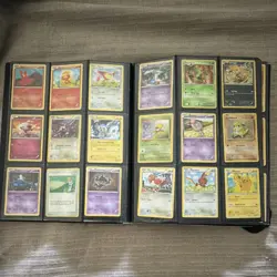 Pokemon TCG Binder/Album Mixed Card Lot DP & Fossil Pikachu and football cards - Image 3