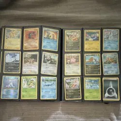Pokemon TCG Binder/Album Mixed Card Lot DP & Fossil Pikachu and football cards - Image 5