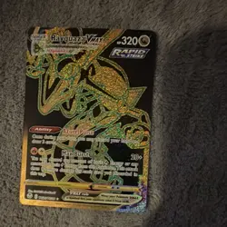 Pokemon TCG Rayquaza VMAX 111/203 & Eternatus V 116/203 2-Card Lot - Image 4