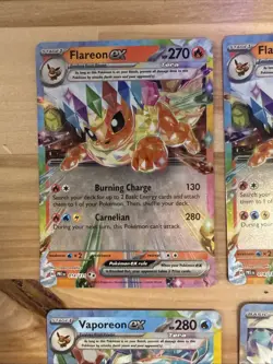 🔥Pokemon Prismatic Evolutions Ex Card Lot Of (9) NM 🔥 - Image 2