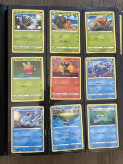 Lot Of 175 pokemon cards, comes With A Card Binder - Image 1