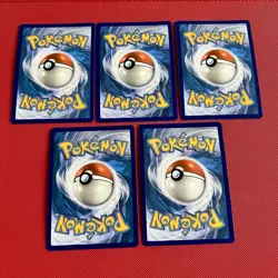 Pokemon TCG: Shining Fates Baby Shiny Card Lot 5x Swanna SV096 Rotom Morgrem NM - Image 2