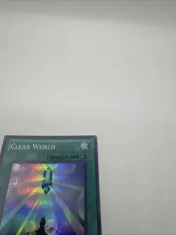 YUGIOH Clear World LCGX-EN217 1st edition Super Rare LP - Image 4