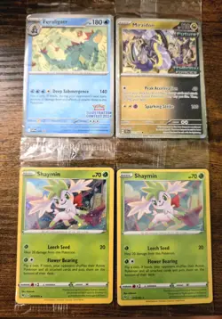 ​Pokemon TCG Promo Card Lot - Feraligatr, Miraidon, & Shaymin - Sealed with Code - Image 1