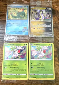 ​Pokemon TCG Promo Card Lot - Feraligatr, Miraidon, & Shaymin - Sealed with Code - Image 2
