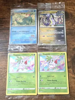 ​Pokemon TCG Promo Card Lot - Feraligatr, Miraidon, & Shaymin - Sealed with Code - Image 3