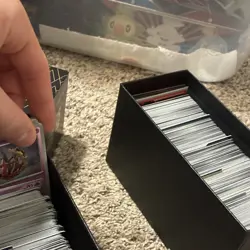 Pokemon TCG bulk mixed card lot assorted cards in storage boxes 1000 cards - Image 2