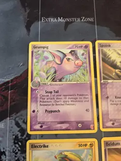 Grumpig, Spoink, Electrike, Beldum Plusle & Minun Trainer Kit 2 Card Lot Pokemon - Image 2