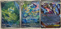 Pokemon Chaos Rising Froakie IR Frogadier IR + Mega Greninja ex Promo 3 Card Lot - Image 1