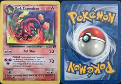 Dark Charmeleon 32/82 Uncommon Team Rocket Pokemon Unlimited Heavily Played - Image 1