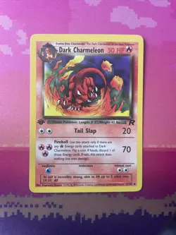 Pokemon Card Dark Charmeleon Team Rocket 1st Edition Uncommon 32/82 Near Mint - Image 1