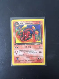 Pokemon Dark Charmeleon TCG Team Rocket 32/82, Regular 1st Edition Uncommon Card - Image 1