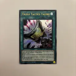 YuGiOh! Triple Tactics Talent - Ultra Rare 1st Edition NM - MP21-EN143 - Image 1