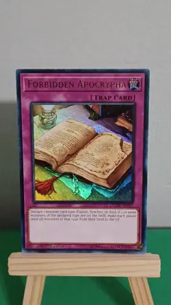2019 Yugioh Forbidden Apocrypha DUDE-EN047 Ultra Rare Duel Devastator Trap Card - Image 2